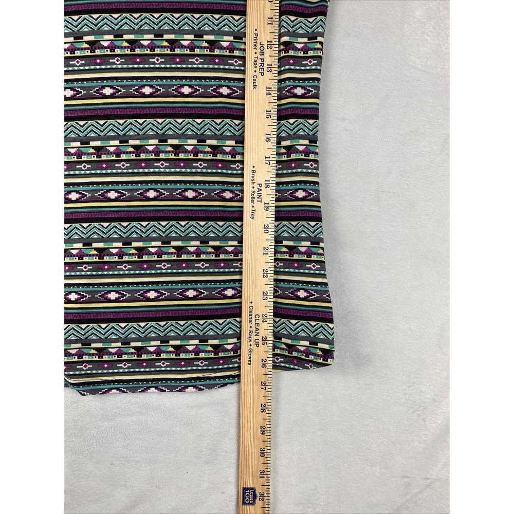 Roper Womens Aztec Medium Multicolor Polyester L/S T-Shirt NWT - Picture 10 of 11